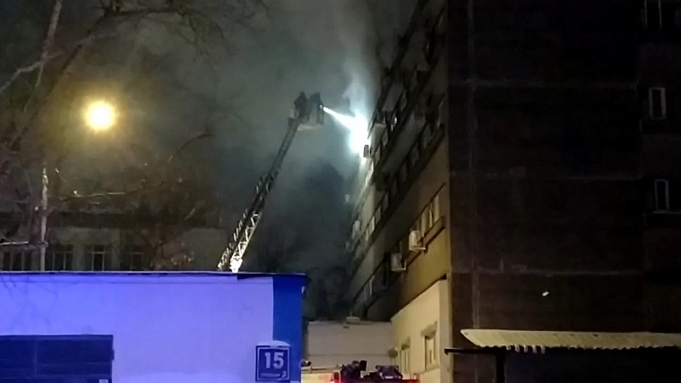 Пожар в московской гостинице унес жизни семи человек