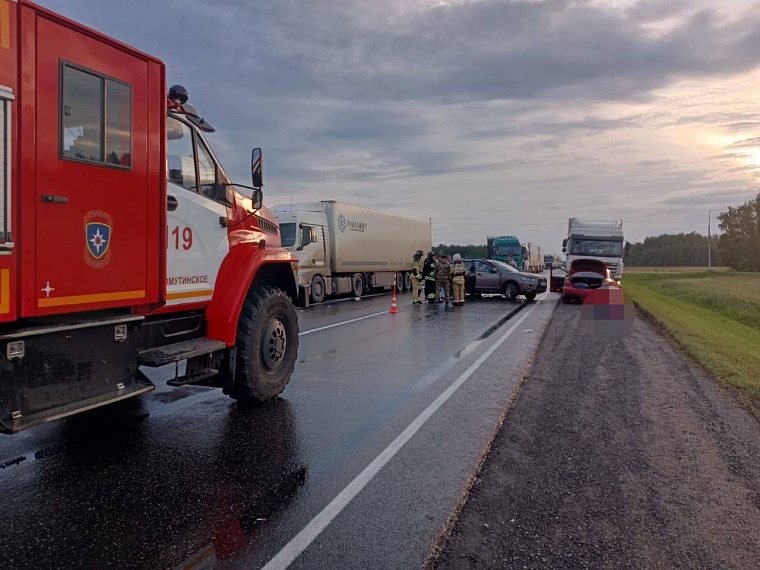 Стали известны подробности смертельной аварии с большегрузом на трассе Тюмень-Омск