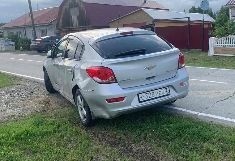 14-летний водитель мотоцикла стал виновником ДТП в Тюменской области