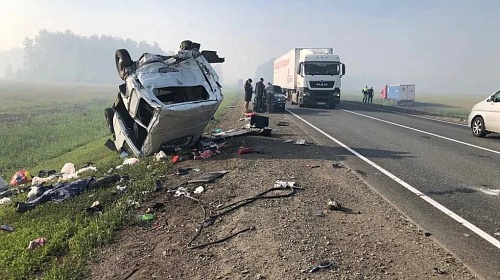 Два человека погибли на трассе Тюмень - Омск