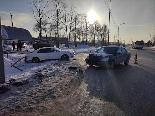 В ДТП на улице Щербакова пострадали два ребенка