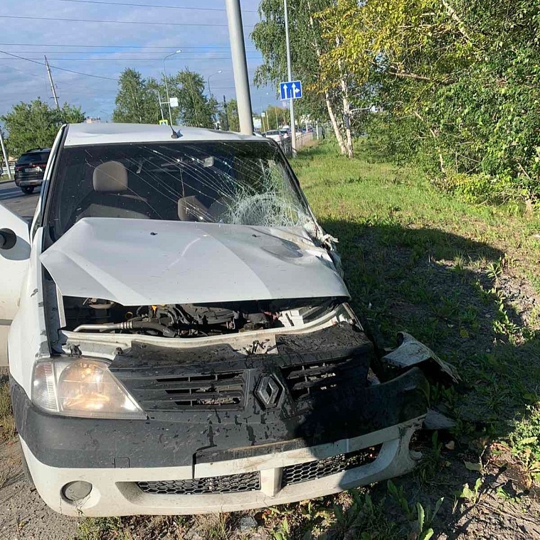 В массовом ДТП на ММС в Тюмени пострадали два человека