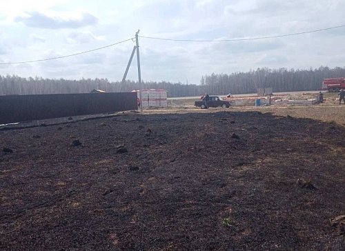 Сварочные работы стали причиной пожара в Тюменском районе