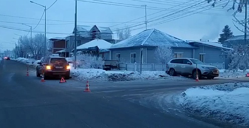 В ДТП на Колхозной в Тюмени попали мама с дочкой