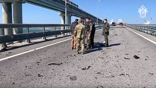 ФСБ назвала организаторов и исполнителей теракта на Крымском мосту