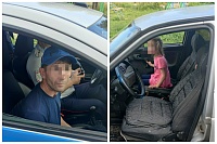 В Ялуторовске задержали водителя без прав с ребенком на переднем сиденье