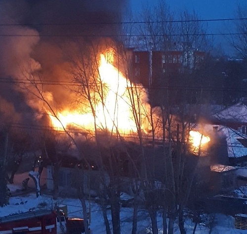 Дом на Полевой в Тюмени сгорел из-за неисправной печки
