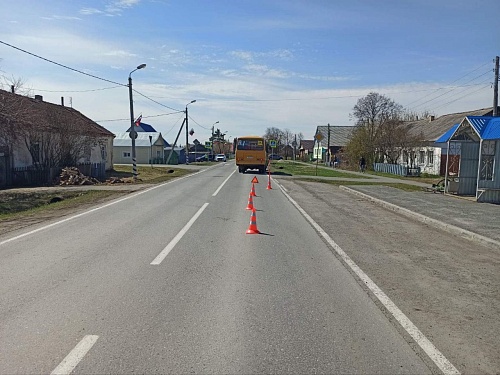 В Упорово в ДТП со школьным автобусом пострадал семилетний ребенок