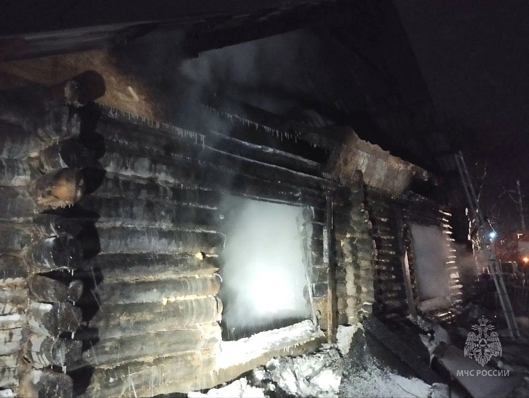 В Сорокинском районе на пожаре погиб человек