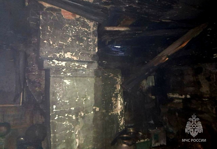 В селе под Тюменью в пожаре погиб человек