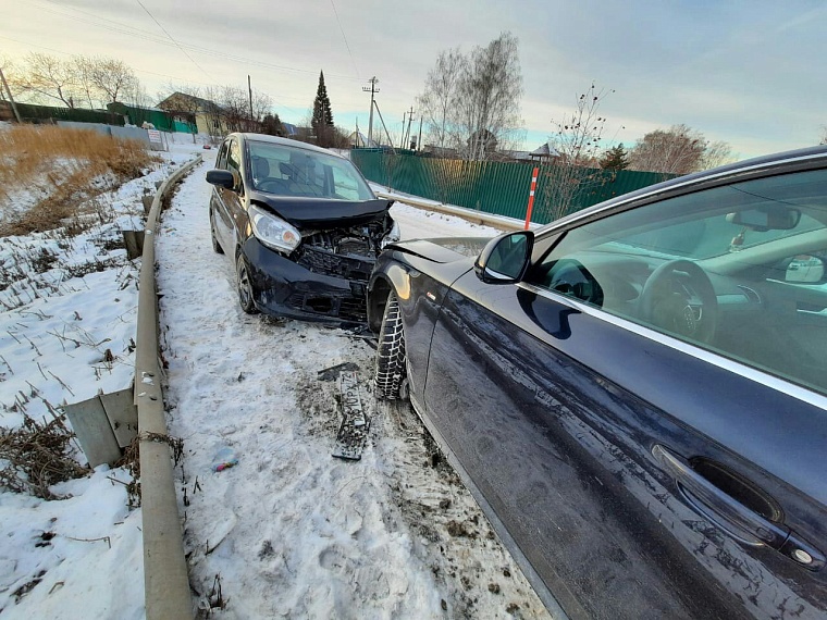 В ДТП в Тюменском районе пострадали двое детей