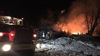 В Удмуртии в пожаре погибли четыре человека