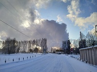 В Тюмени произошел крупный пожар на Антипинском нефтеперерабатывающем заводе