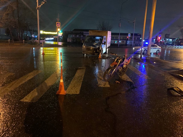 Три подростка на питбайках пострадали в ДТП на дорогах Тюменской области