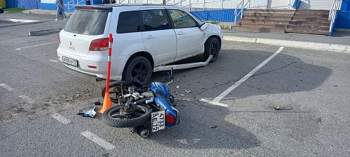 В Тобольске мотоциклист попал в ДТП накануне своего 17-летия