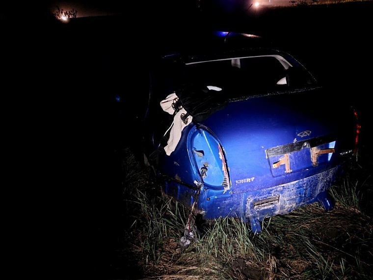 Под Ялуторовском двое детей пострадали в результате ДТП