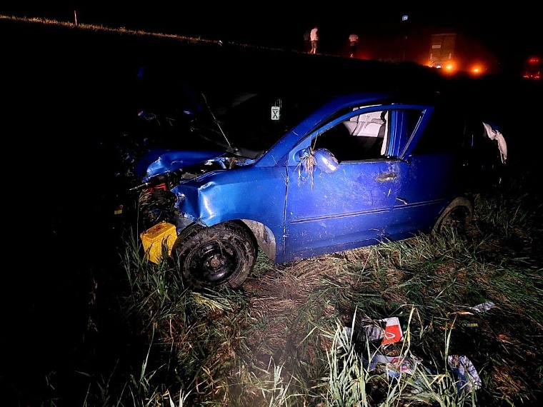 Под Ялуторовском двое детей пострадали в результате ДТП