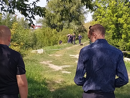 На Лесобазе нашли тело предположительно Насти Муравьевой. Онлайн-репортаж с места страшной находки