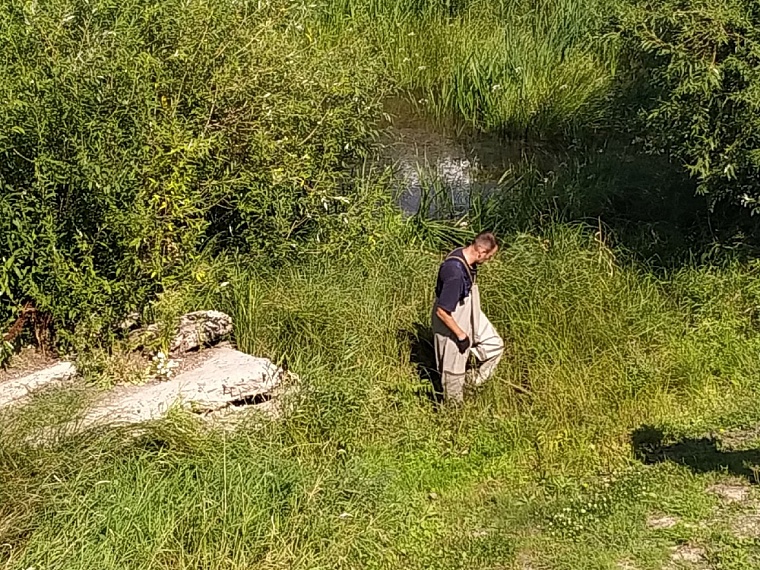 На Лесобазе нашли тело предположительно Насти Муравьевой. Онлайн-репортаж с места страшной находки