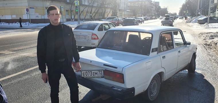 В Тюмени по горячим следам задержали водителя, скрывшегося с места наезда на школьника