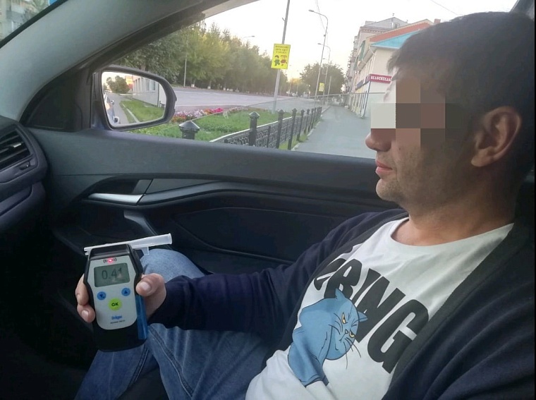 Тюменец разъезжал по Ялуторовску в пьяном виде