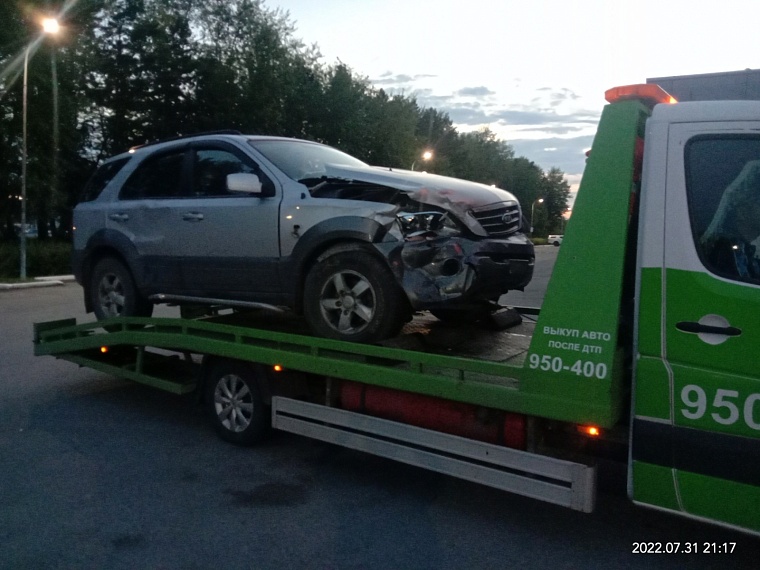 В ДТП на улице Республики пострадали трое человек