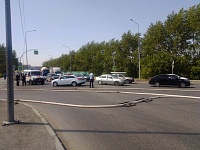 Из-за пожара на Лесобазе пассажирские автобусы пустили в объезд