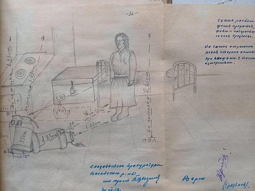 Архивное дело: селянина, который поджег свою жену, приговорили к расстрелу