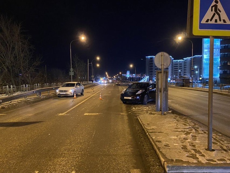 Пьяный водитель разбил четыре автомобиля в Тюмени