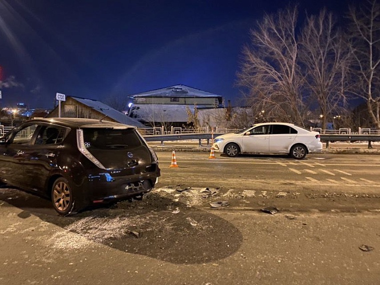 Пьяный водитель разбил четыре автомобиля в Тюмени