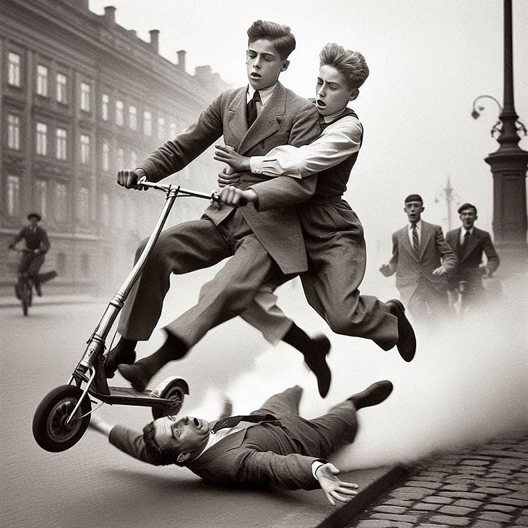 Тюменского депутата чуть не переехали на самокате