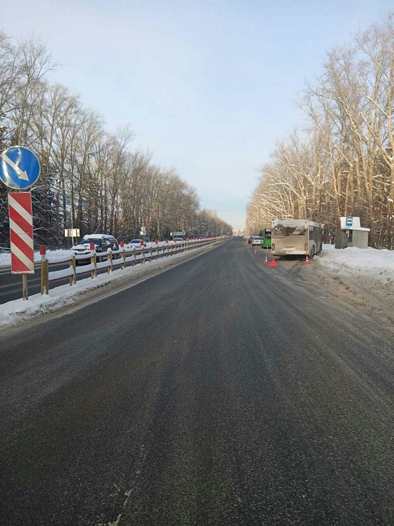 На трассе Курган – Тюмень столкнулись два автобуса