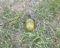У жилого дома на Широтной нашли страйкбольную гранату