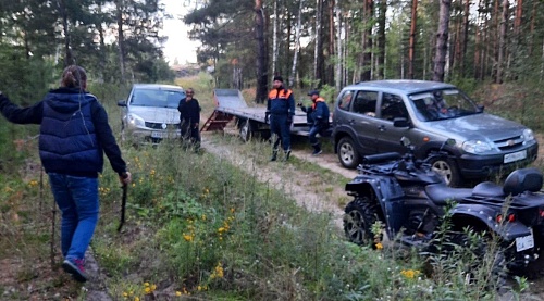 Тюменские спасатели нашли в лесу 66-летнего грибника