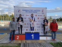 На первенстве России по биатлону в Рыбинске тюменские спортсмены завоевали семь медалей