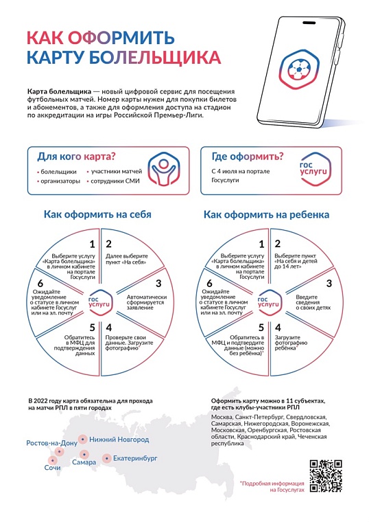 Оле-оле: как тюменцам оформить карту болельщика футбола