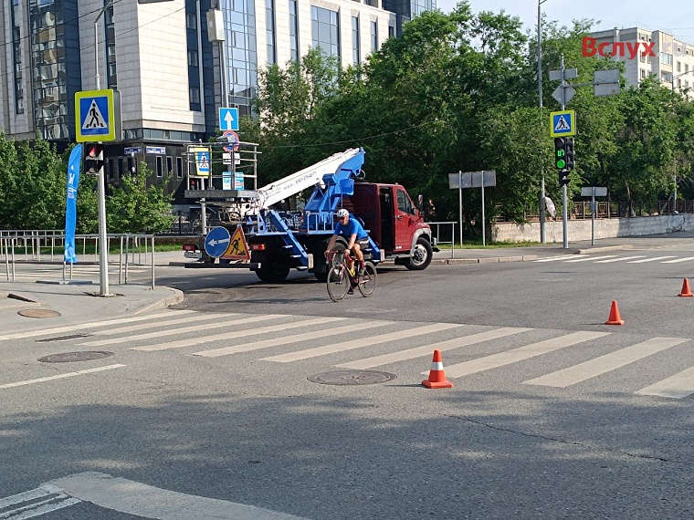 В Тюмени начался триатлон: перекрыта главная улица города