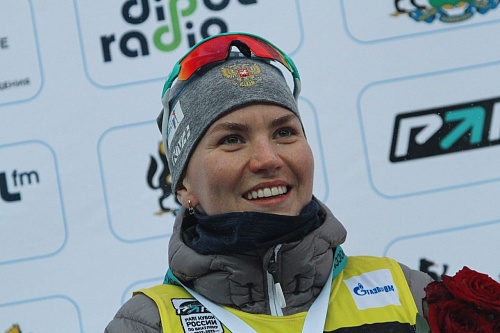 Тюменская биатлонистка Виктория Сливко признана лучшей в России