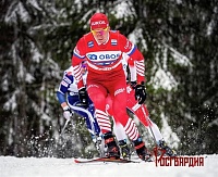 Российский лыжник Александр Большунов впервые стал чемпионом мира