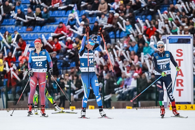 Биатлонисты и лыжники подарили Тюмени великолепное шоу
