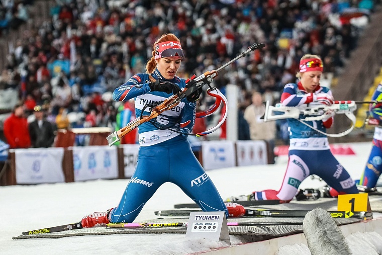 Биатлонисты и лыжники подарили Тюмени великолепное шоу
