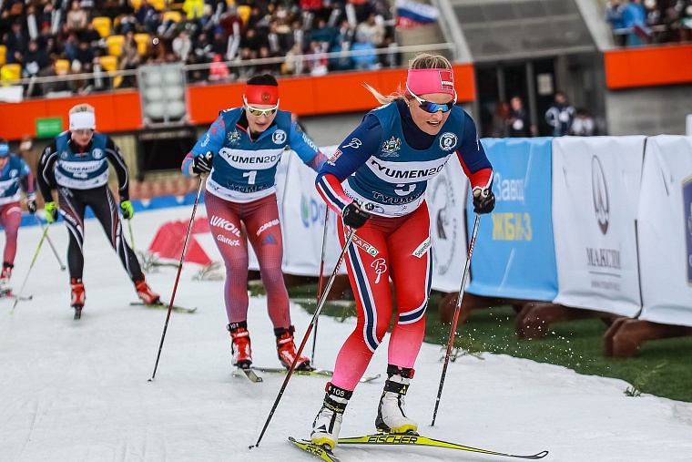Биатлонисты и лыжники подарили Тюмени великолепное шоу