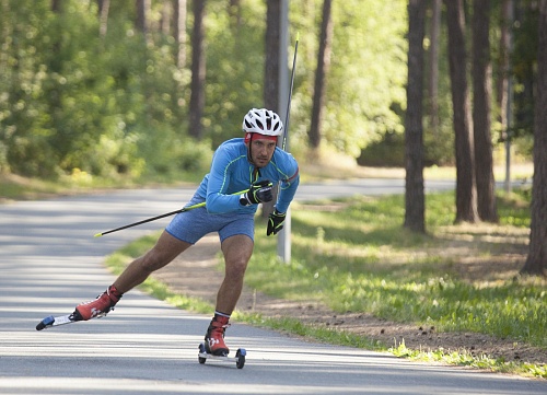 Биатлонисты сборной Тюменской области тренируются в Заводоуковске