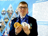 Николай Полухин: Первую медаль посвятил маме, вторую – сестре, еще две – себе
