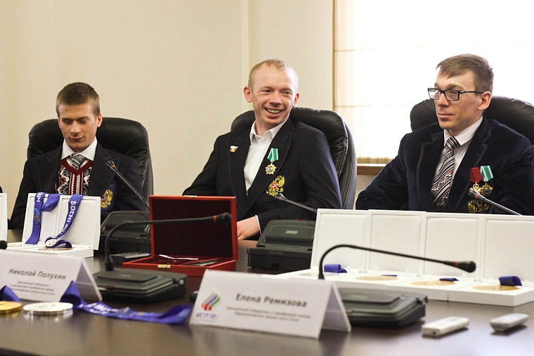 Николай Полухин: Первую медаль посвятил маме, вторую – сестре, еще две – себе