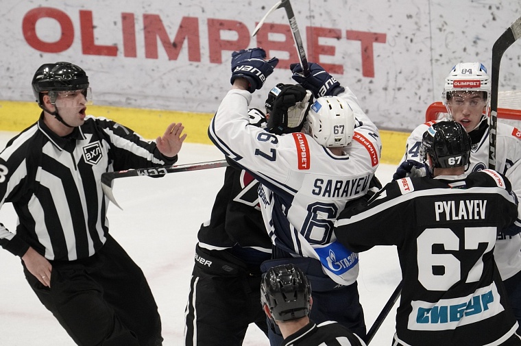 «Невыразительная игра»: тюменский ХК «Рубин» проиграл третий раз подряд