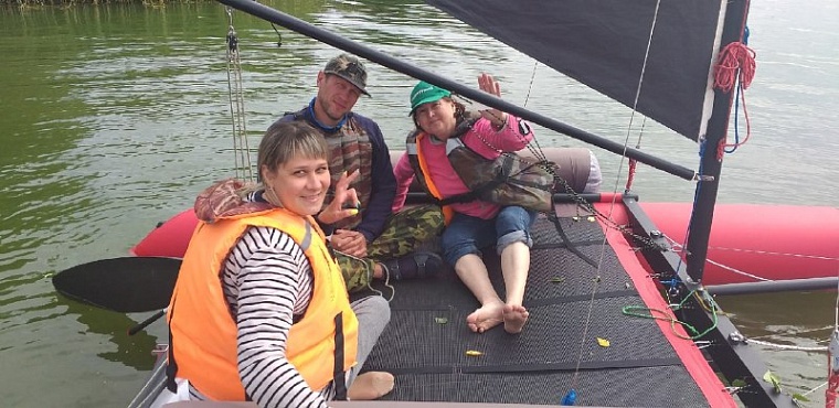 Тюменцы с инвалидностью смогли освоить парусный спорт