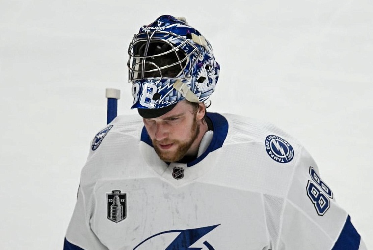 Уроженец Тюмени Андрей Василевский провел 100-й матч в плей-офф НХЛ