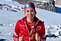 Тюменка Екатерина Смирнова завоевала "золото" на чемпионате России по лыжным гонкам