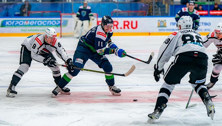 Итог выездного матча между «Рубином» и «Югрой» определил овертайм